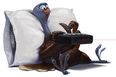Fun movie "Free Birds", voices of Owen Wilson (as Reggie), Woody Harrelson & Amy Poehler